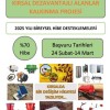 Kırsal Dezavantajlı Alanlar Kalkınma Projesi Kapsamında Yetiştiricilere 26 Milyon Liralık Hibe Desteği